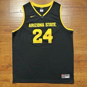 Nike Arizona State Basketball Jersey Mens XL Black Sun Devils ASU College NCAA